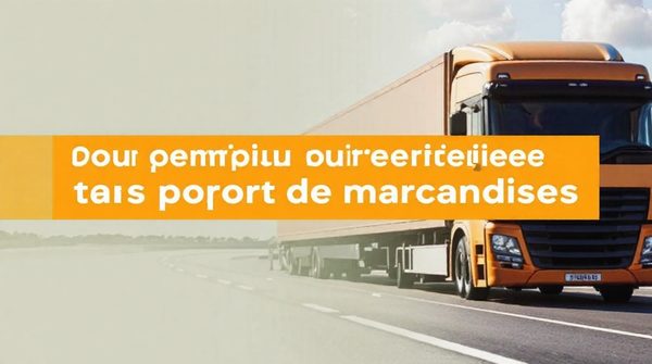 Guide complet pour réussir dans le transport de marchandises
